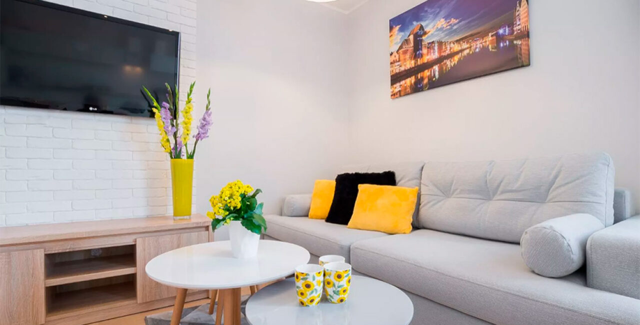 2-pokojowe apartamenty do wynajęcia, ul. Rajska, Gdańsk.